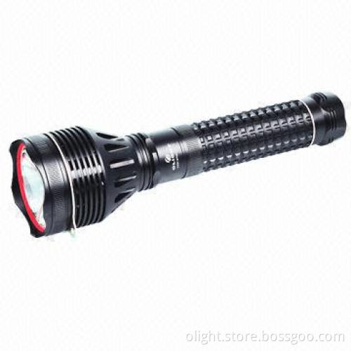 Search and Rescue LED Flashlight with Maximum Output of 1,250 Lumens and Aluminum Body
